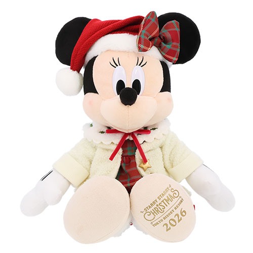 [訂購] [東京迪士尼] ❄️ TOKYO DISNEY CHRISTMAS 2026 MINNIE 毛公仔 {TF261081}
