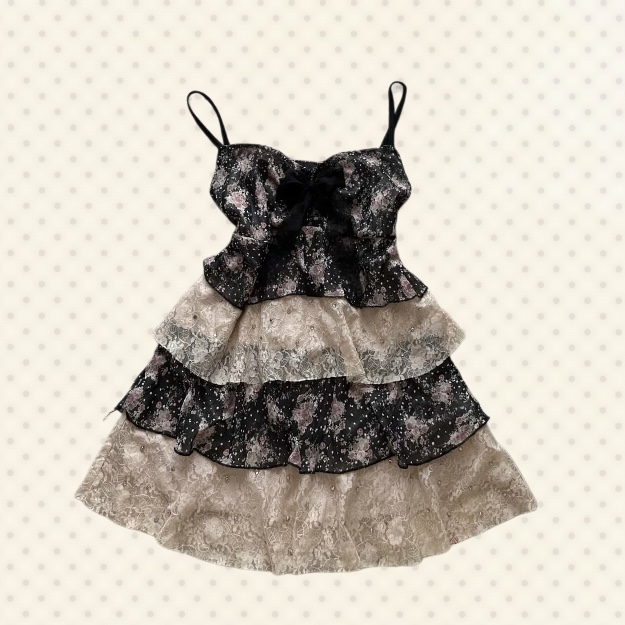Gothic Lolita Layered Dress Set