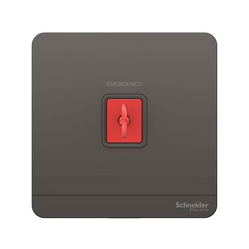 施耐德 AvatarOn 石墨灰 緊急掣