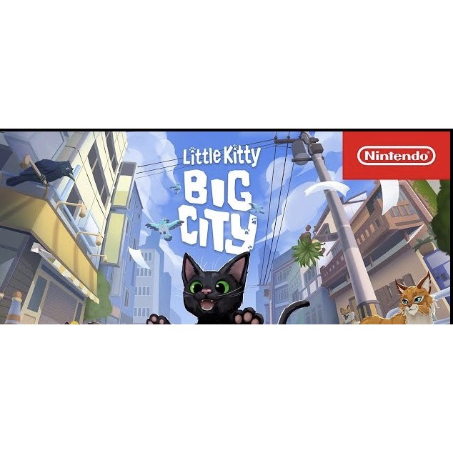 (🔥NEW RELEASE🔥) Little Kitty Big City (Nintendo Switch) Digital Download