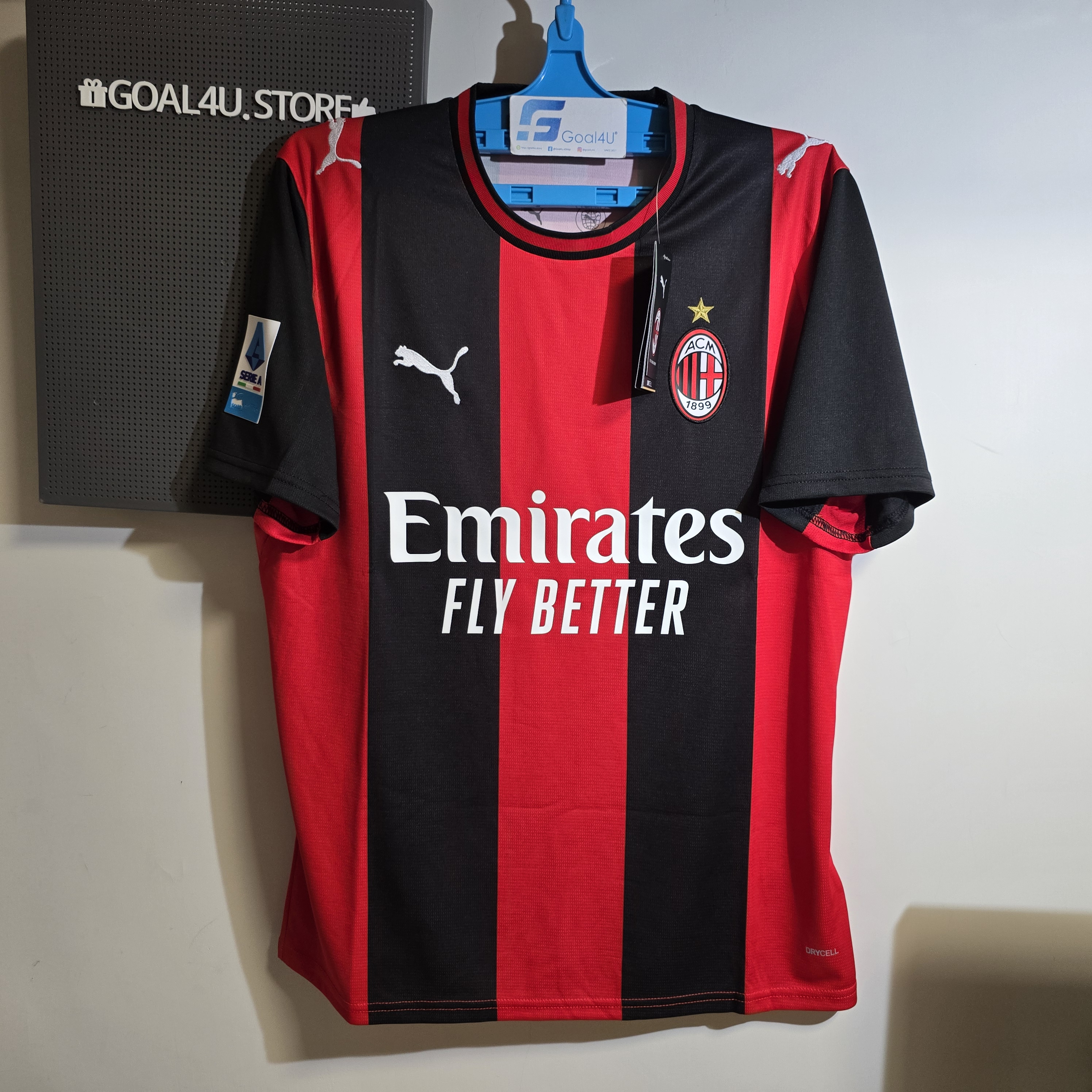🔴紅黑條紋美學 Puma AC Milan AC米蘭 2026-27 主場球迷版球衣 (可加印字章) 784121