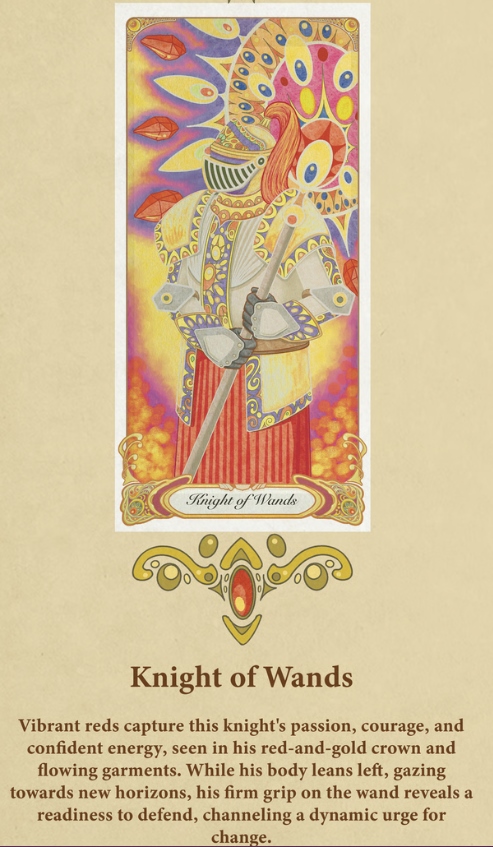 Tarot of Healing Words: Where Art Nouveau Meets Mindfulness