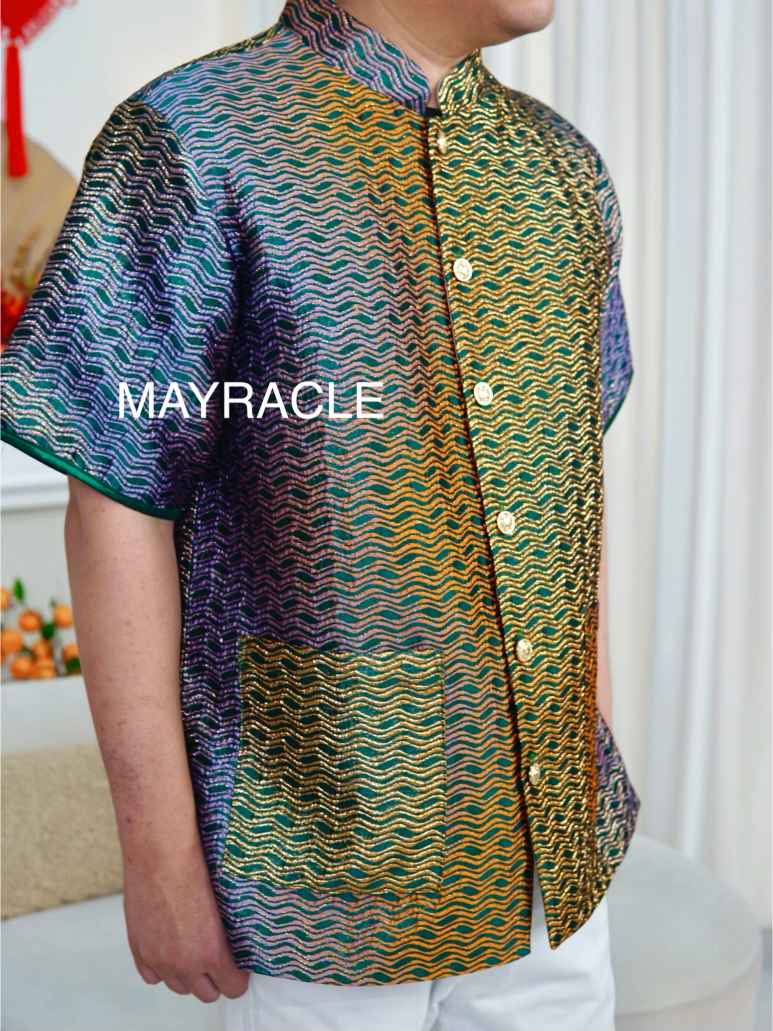 CNY 2027 Oversized Radiance Men Shirt (Pre-order)