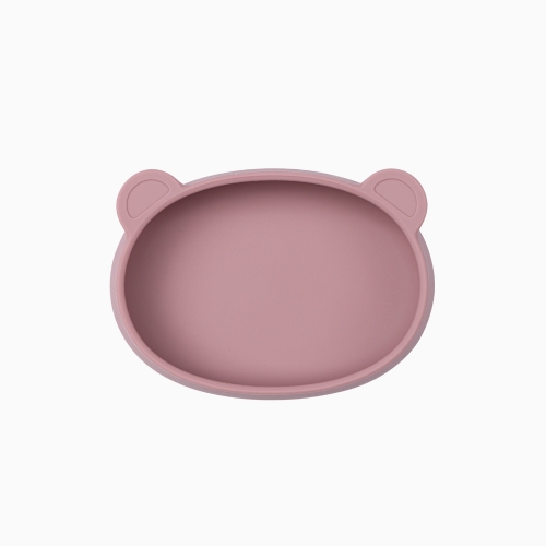 MODU'I 鉑金矽膠小熊餐盤 ( 連蓋 )