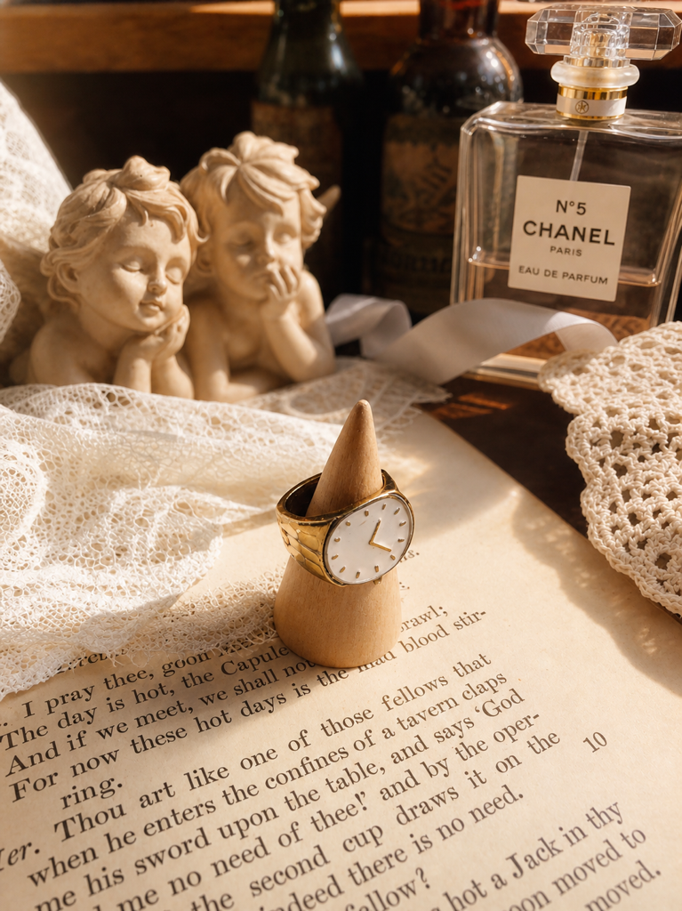 珍奇閣的微型詩篇 ∙ 西洋古董寶石與浮雕造型戒指系列 The Curio Cabinet’s Miniature Psalms ∙ Vintage Gemstone & Motif Statement Ring Collection