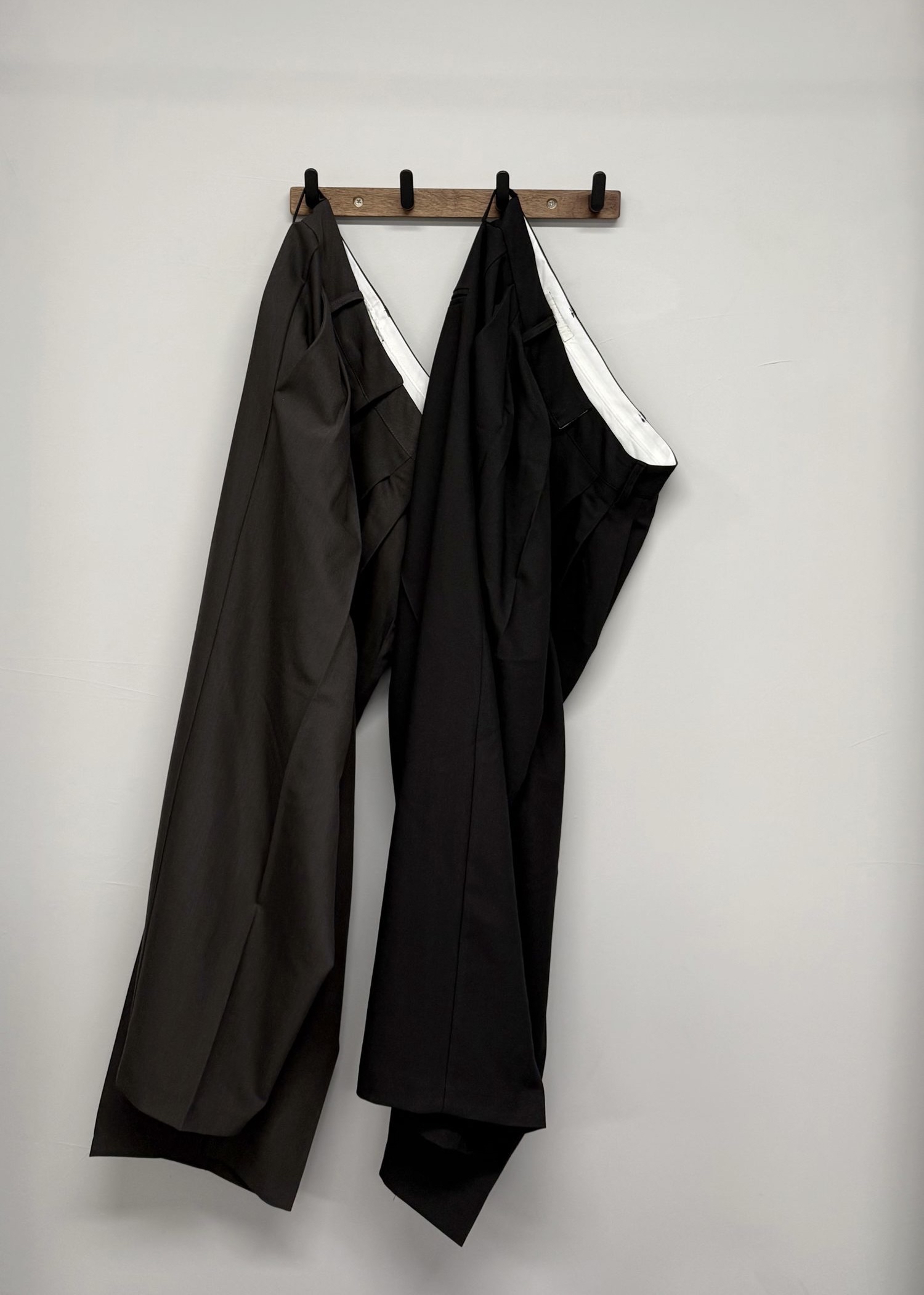 Fluid Pleated Wide Trousers #pt18