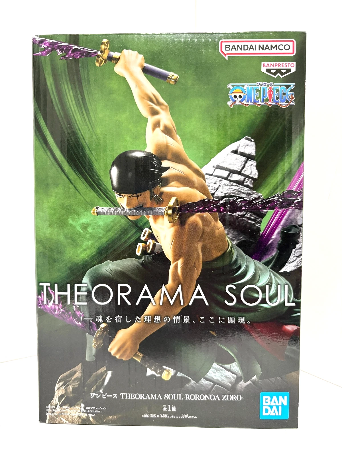 Banpresto, Theorama Soul Collecitble Figure: One Piece, Roronoa Zoro  海賊王 羅洛亞. 卓洛