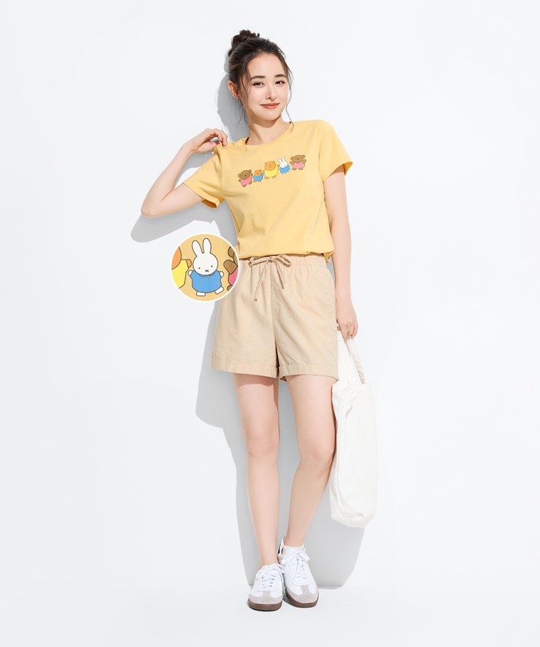 💚預訂 台灣直送💚Miffy朋友們印花成人女裝親子款純棉短袖T恤