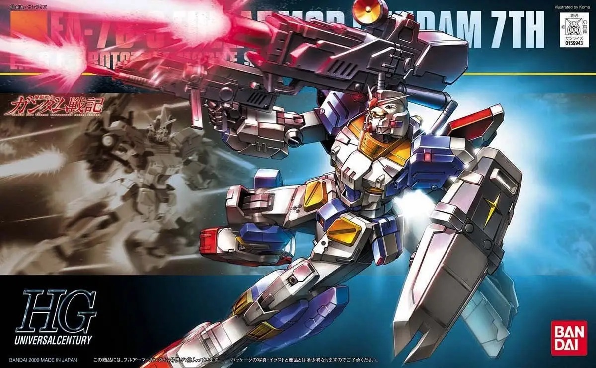 1/144 HGUC Fullarmor Gundam 7th