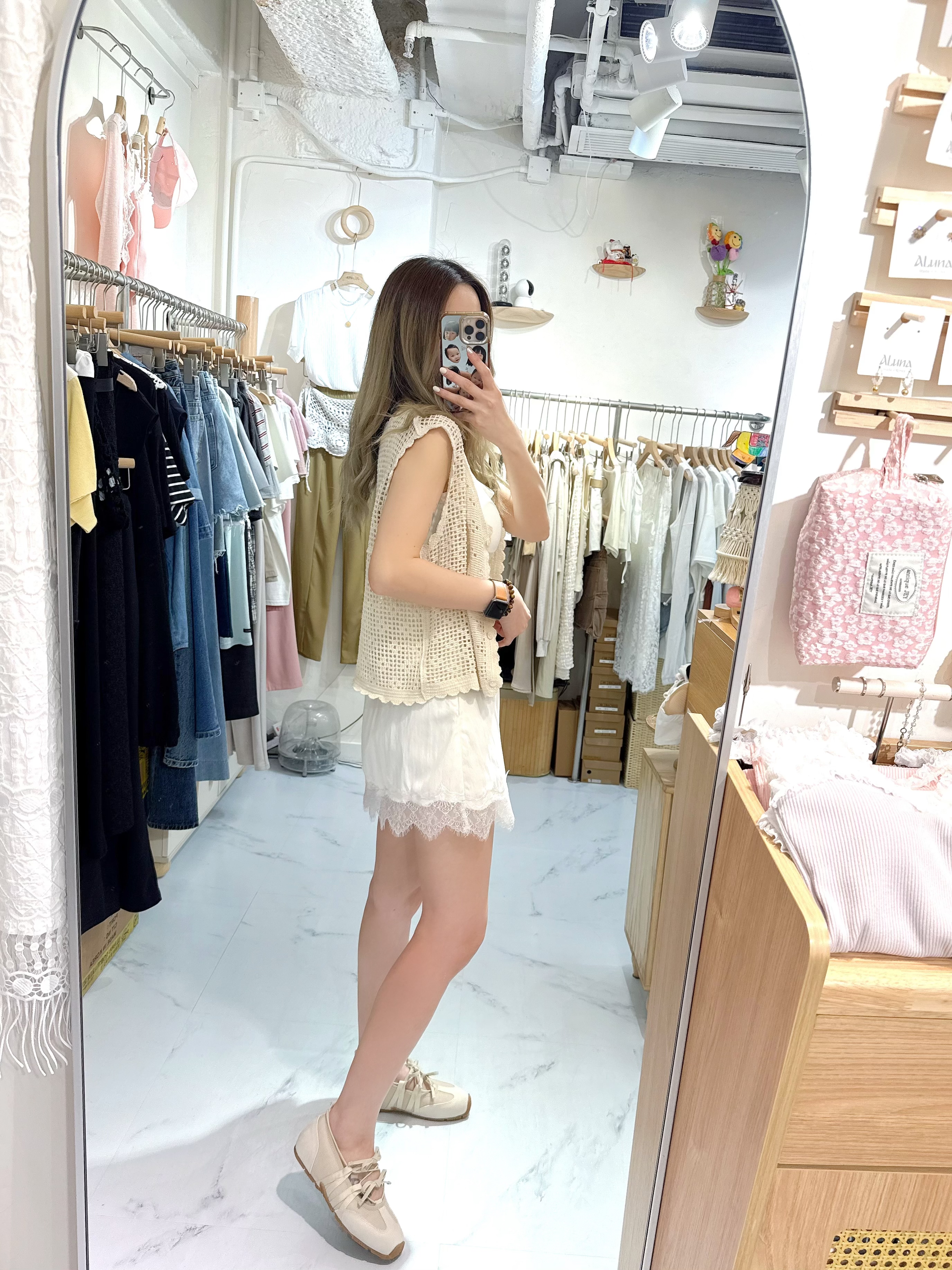 通花背心外套