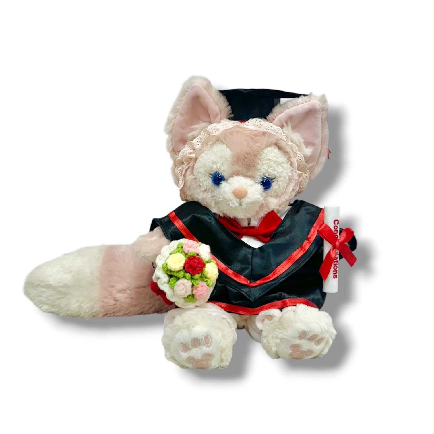 正版 Disney LinaBell 畢業公仔 畢業禮物 畢業毛公仔 Graduation Plush 香港現貨