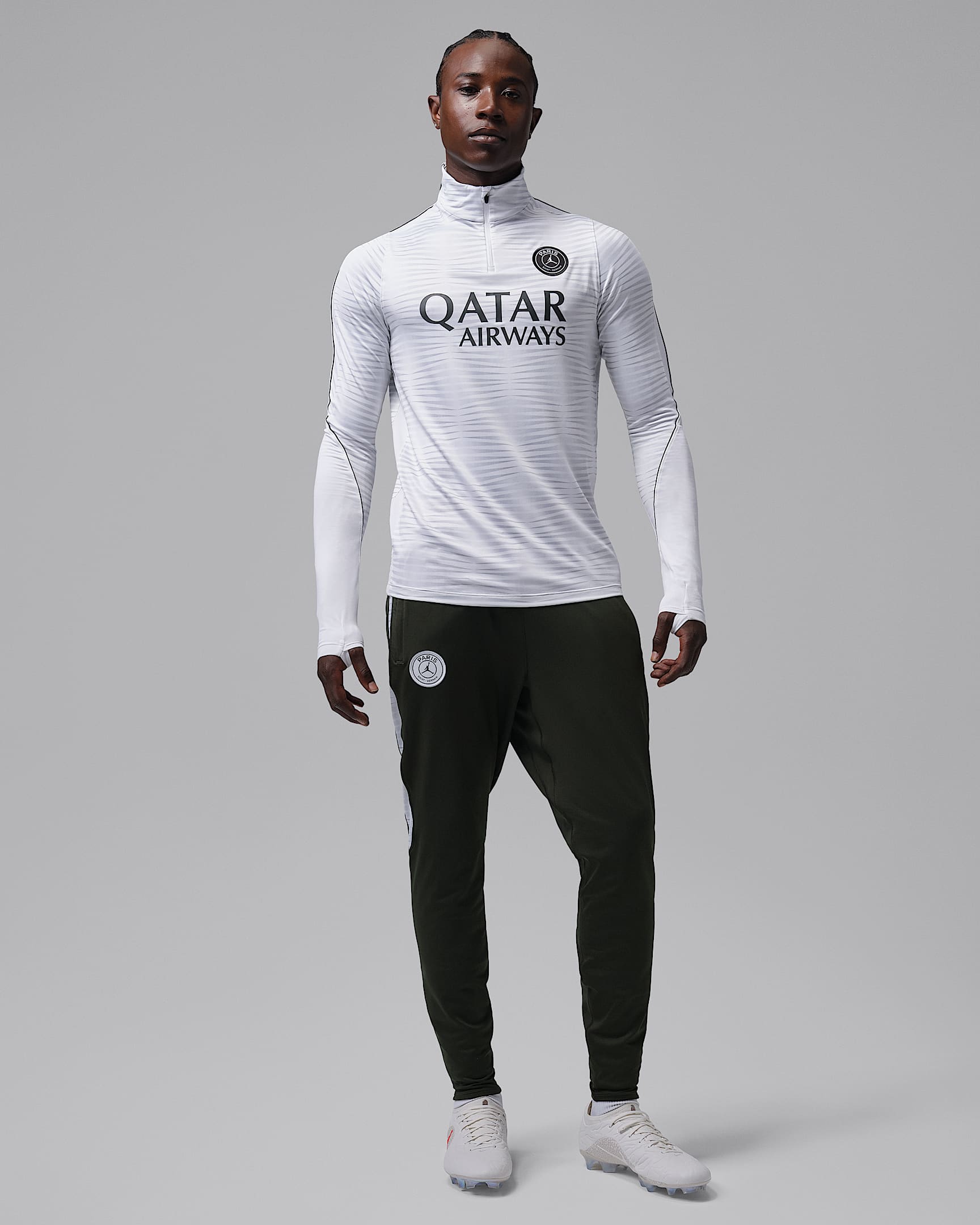 Nike PSGxJordan 巴黎聖日門 2026-27 三客長袖訓練上衣 IX6145