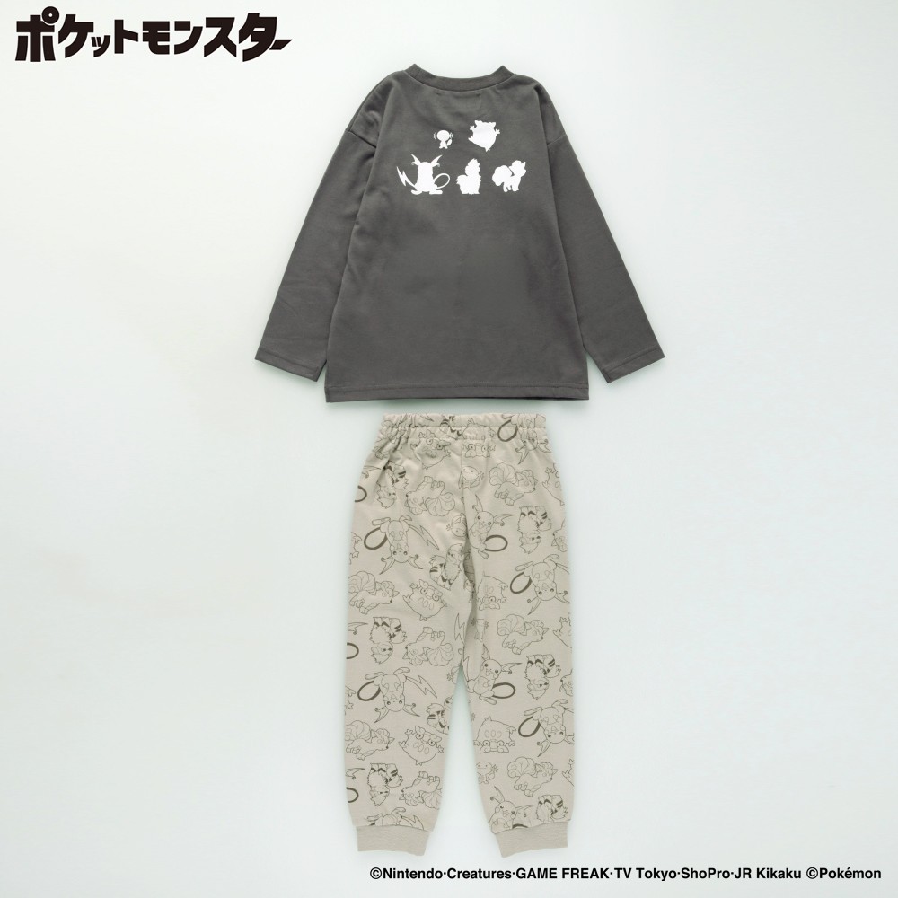 🆕【⭐訂購⭐】 🌀#Pokemon 長袖家居服套裝［2款選］🌀[ELIA-0099][261014]