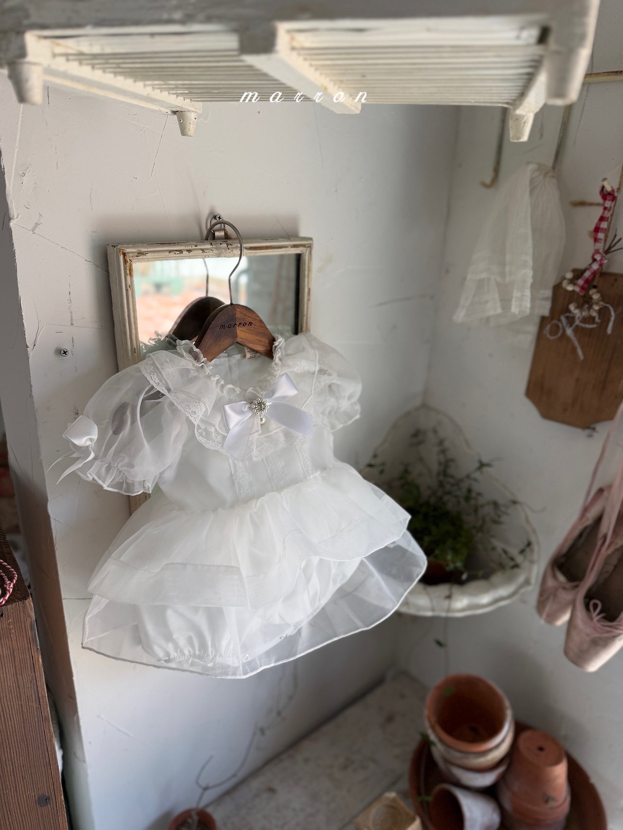 🇰🇷Marron 包屁(不含蝴蝶結領）