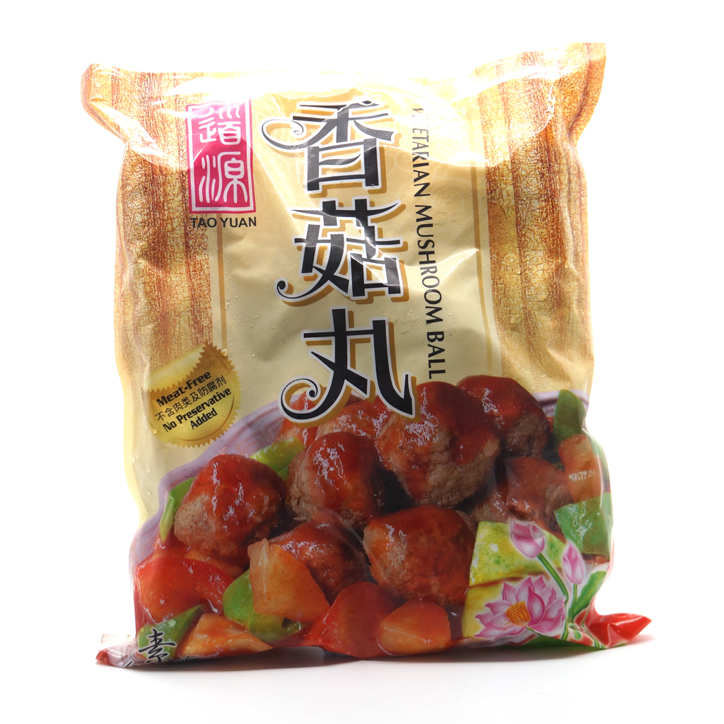 道源-香菇丸(蛋素) 500g/ Vegetarian Mushroom Ball (Ovo) 500g