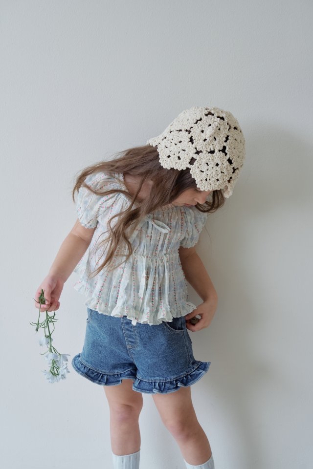 Momoann | blouse (Blue size7(100-105)