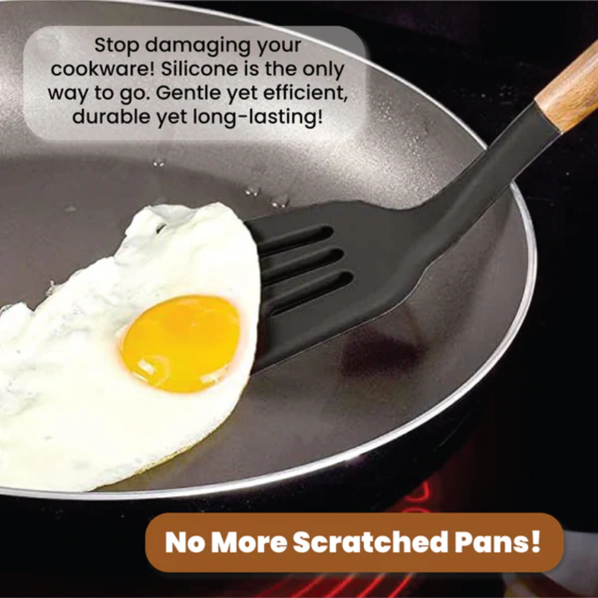 Russell Taylors 3Pcs Silicone Utensils Set (CW-1)