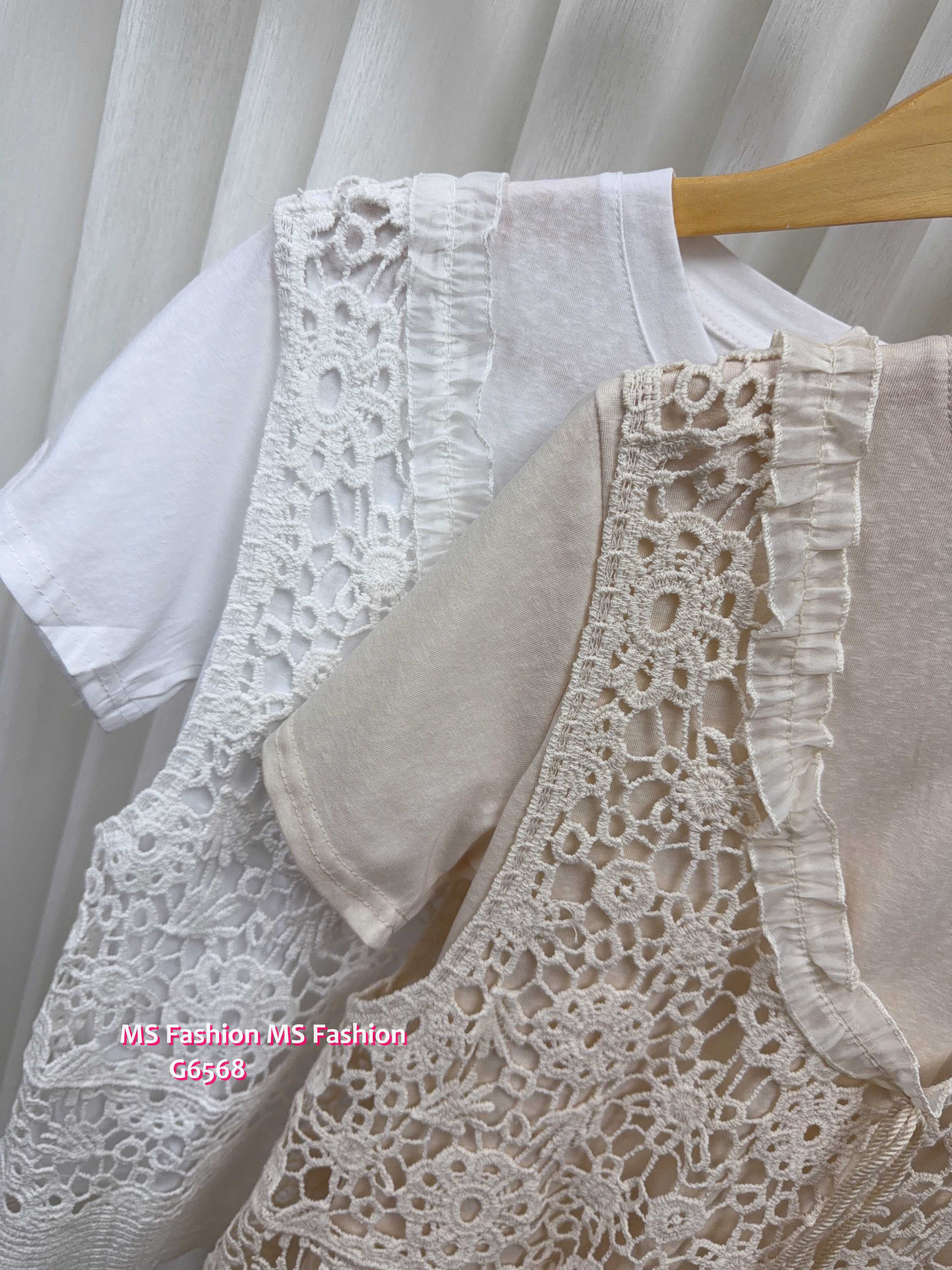 G6568 通花背心Top Set