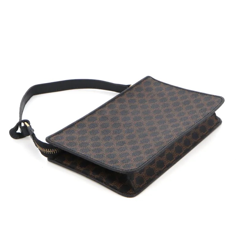 Celine Black Macadam Accessory Pouch
