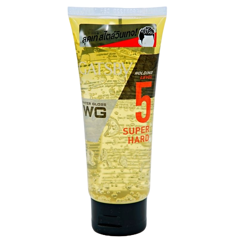 Gatsby Water Gloss Tube / Gel Rambut - 100g / SUPER HARD
