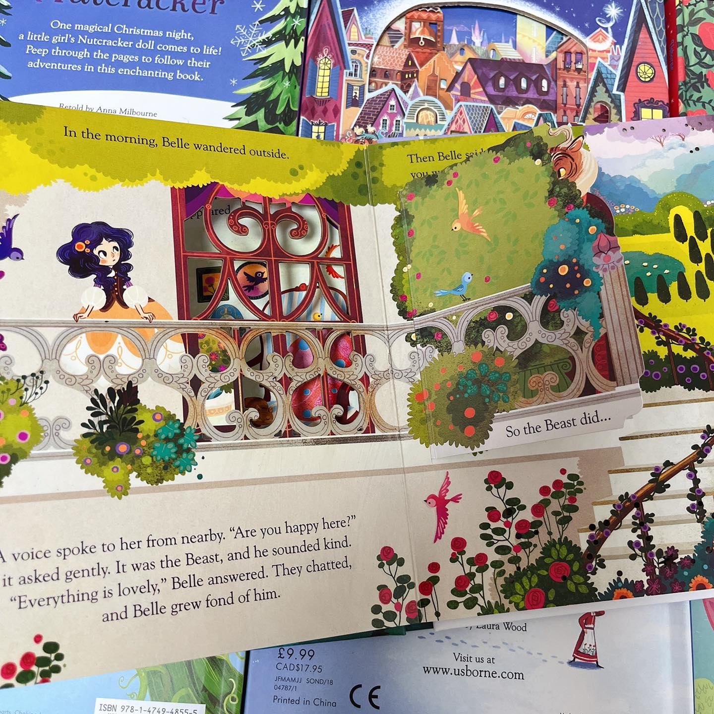 Usborne Peep Inside A Fairy Tale 偷偷看裡面 經典童話故事 立體翻翻書 洞洞書｜10 books