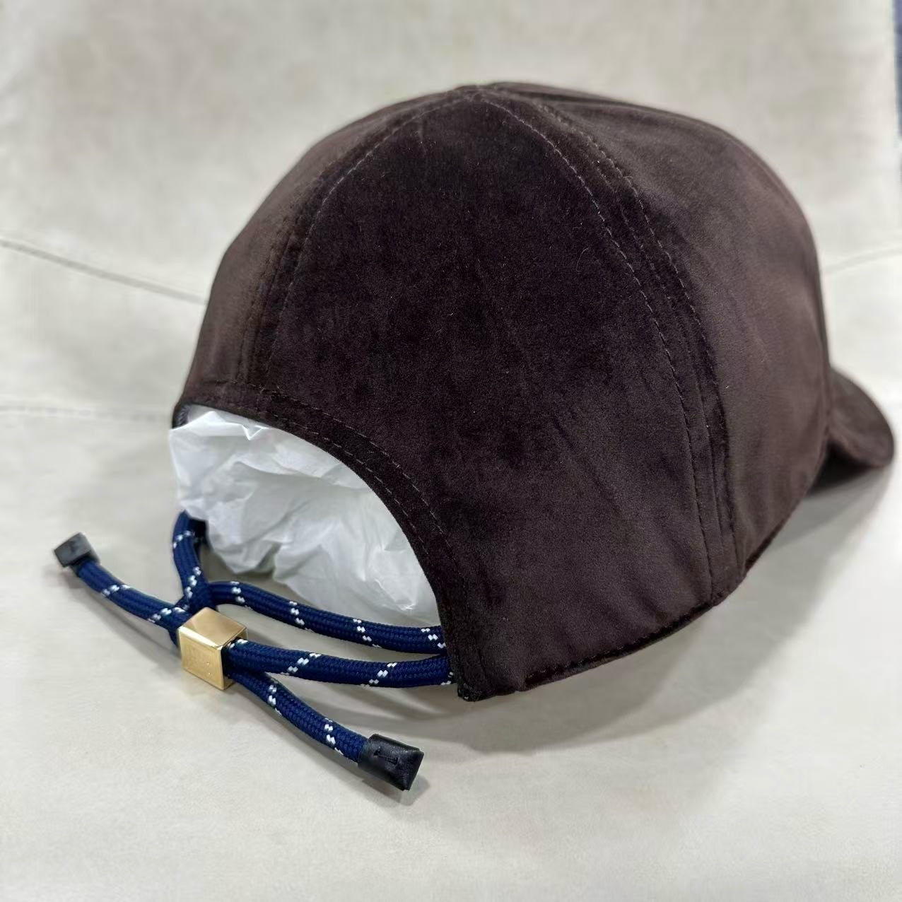 訂貨📮 MIUMIU 棕色天鵝絨cap帽 Size S/M/L