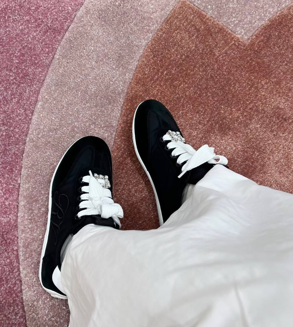 限時優惠✨訂貨📮美麗德訓鞋 RV 小方鑽扣 Viv Low Sneaker  🔖Size 36/36.5/37/38/38.5/39/40
