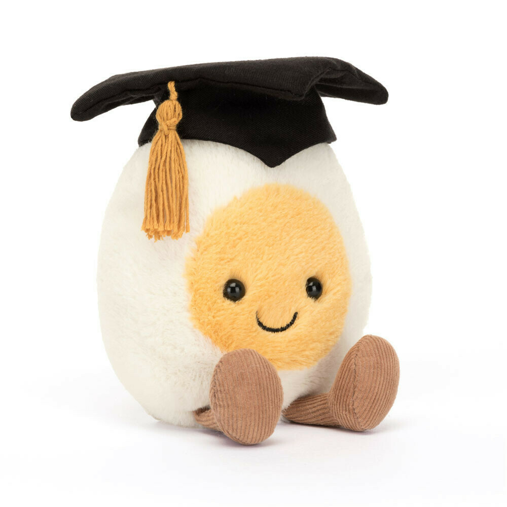 JELLYCAT Amuseables Boiled Egg Graduation 畢業蛋