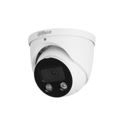 (請先查詢報價)(現貨) 大華 DAHUA IPC-HDW3849H-AS-PV 8 MP Smart Dual Light Active Deterrence Fixed-focal Eyeball WizSense Network Camera (香港行貨)