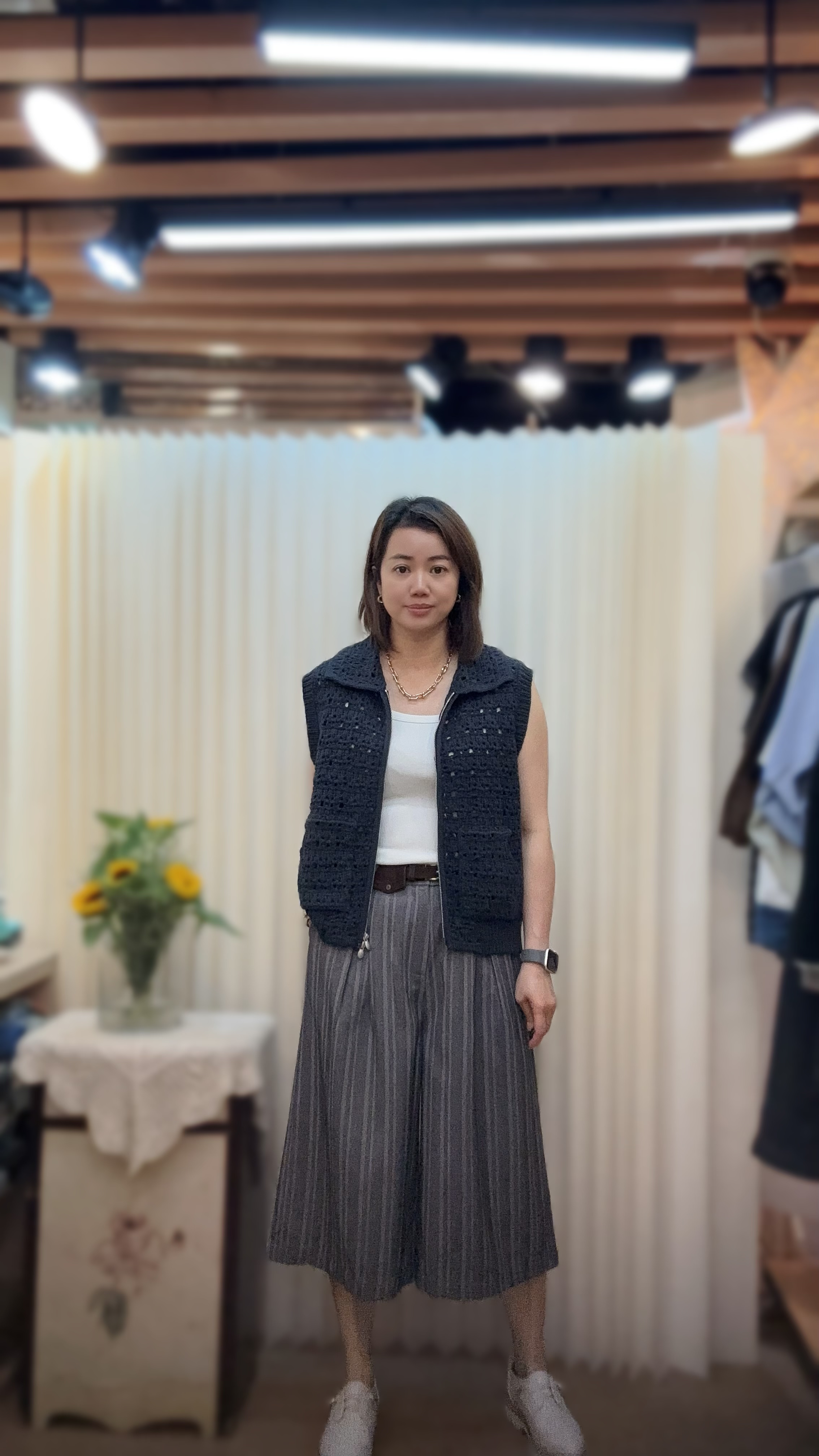 混面背心外套 J231 8112500288