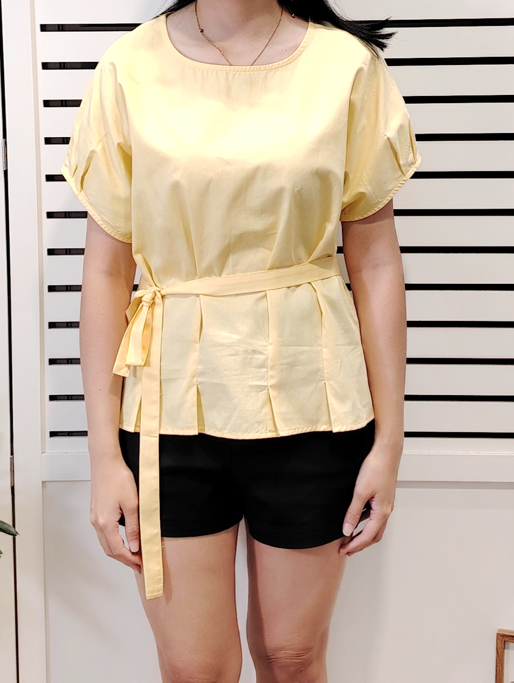 LY610 Stylish Fashion Short Sleeve Blouse