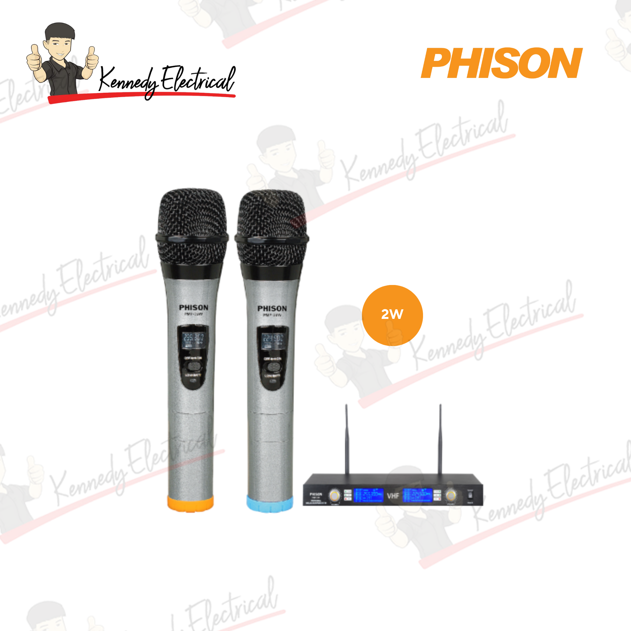 Phison VHF Wireless Microphone PMP-35W