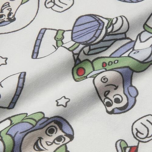 🇯🇵預訂 日本直送🇯🇵巴斯光年人物滿印純棉短袖包屁衣