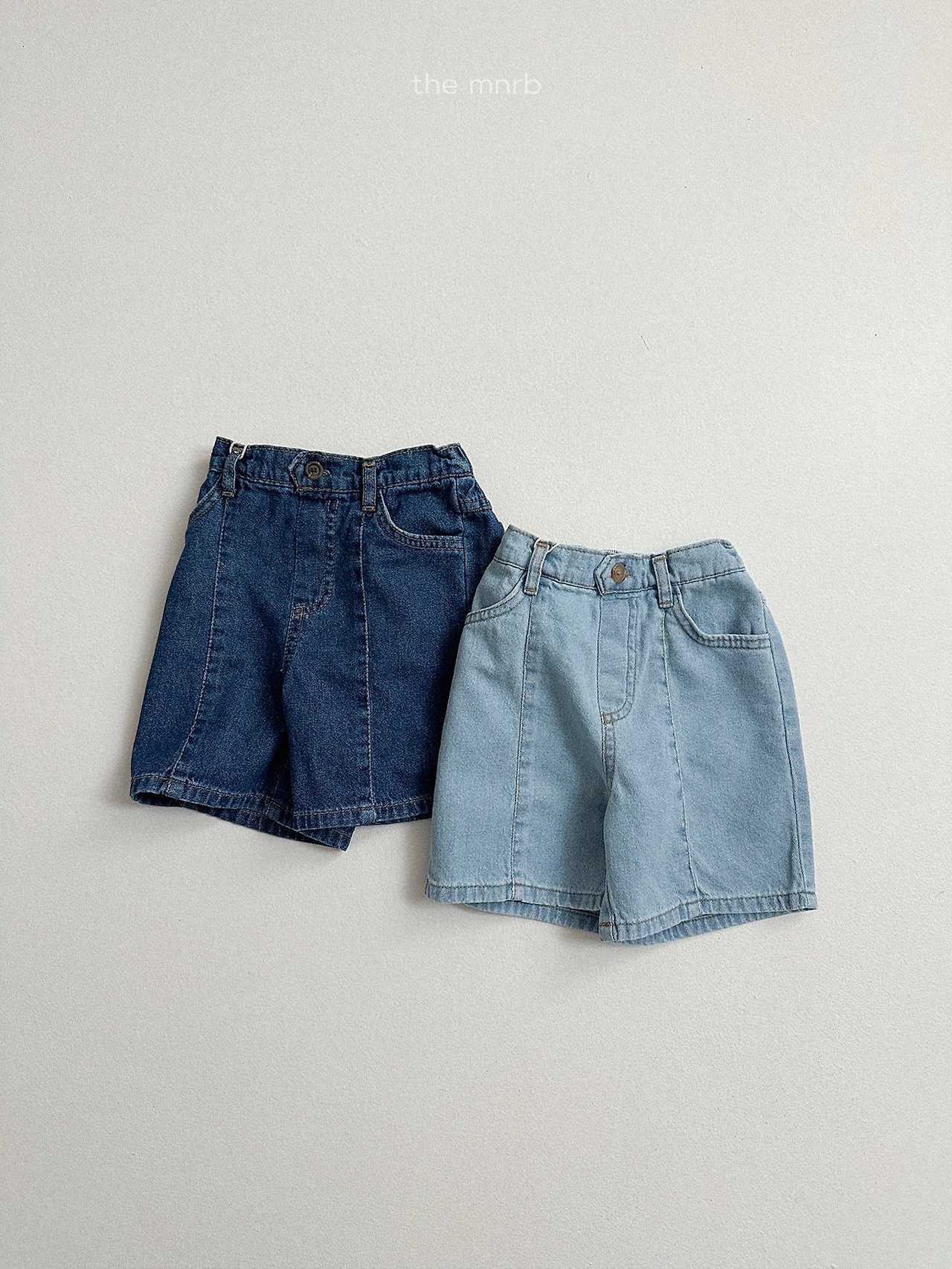 Minirobe | Denim shorts(Deep blue XL100-110) 