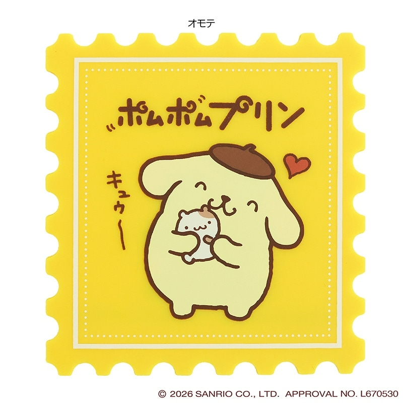 🌸 【預訂】Pompompurin 矽膠墊 - Pompompurin 30th x 郵便局