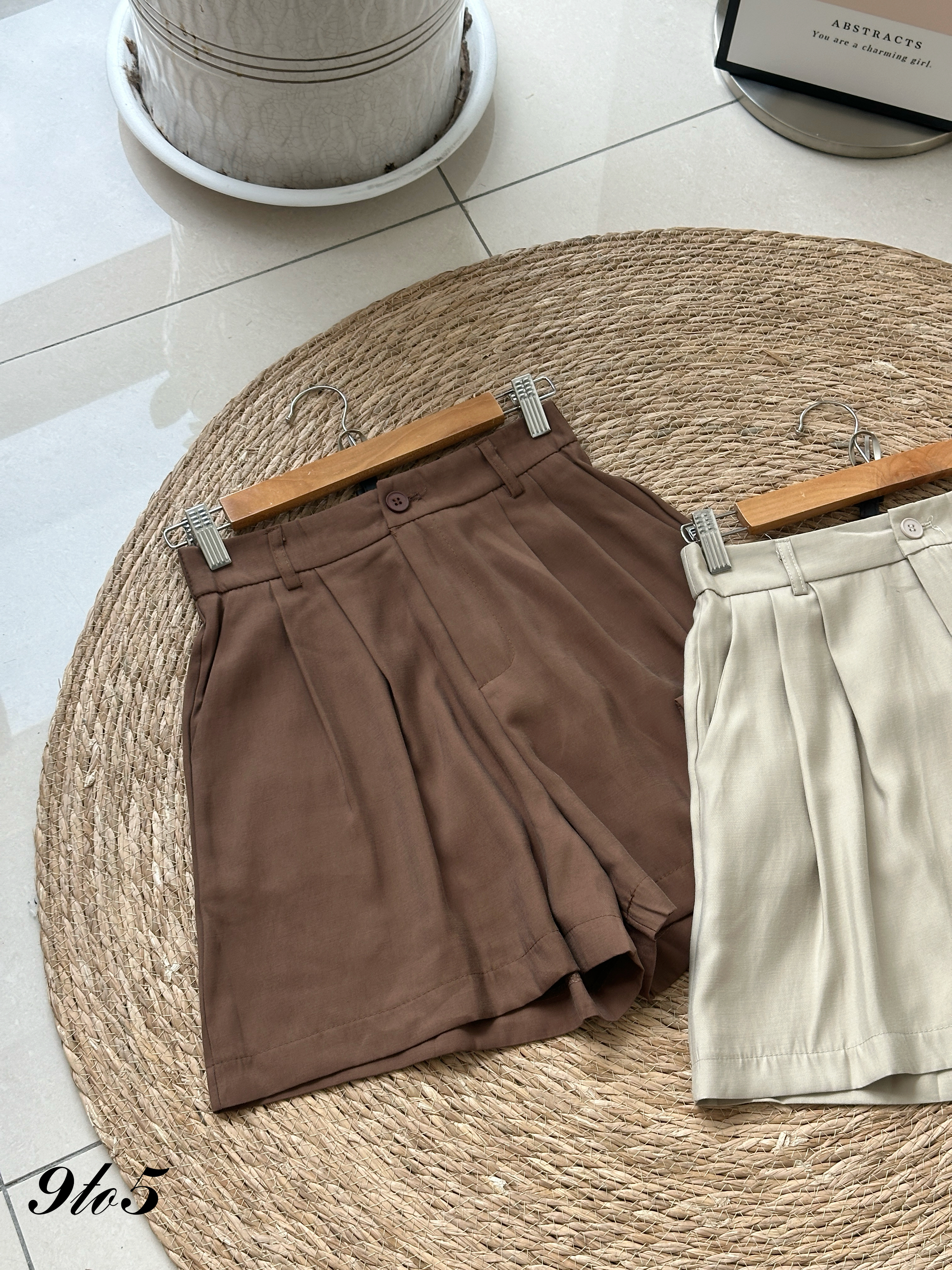 S1885 A Line Short Pants - 3 Colors 
