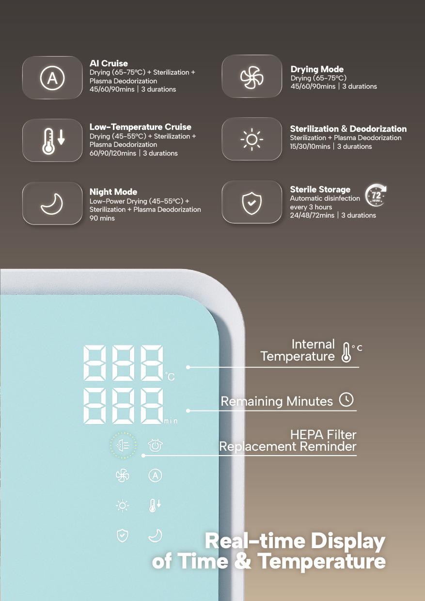 B&H Helios UV LED 消毒烘乾機(2年原廠保養)