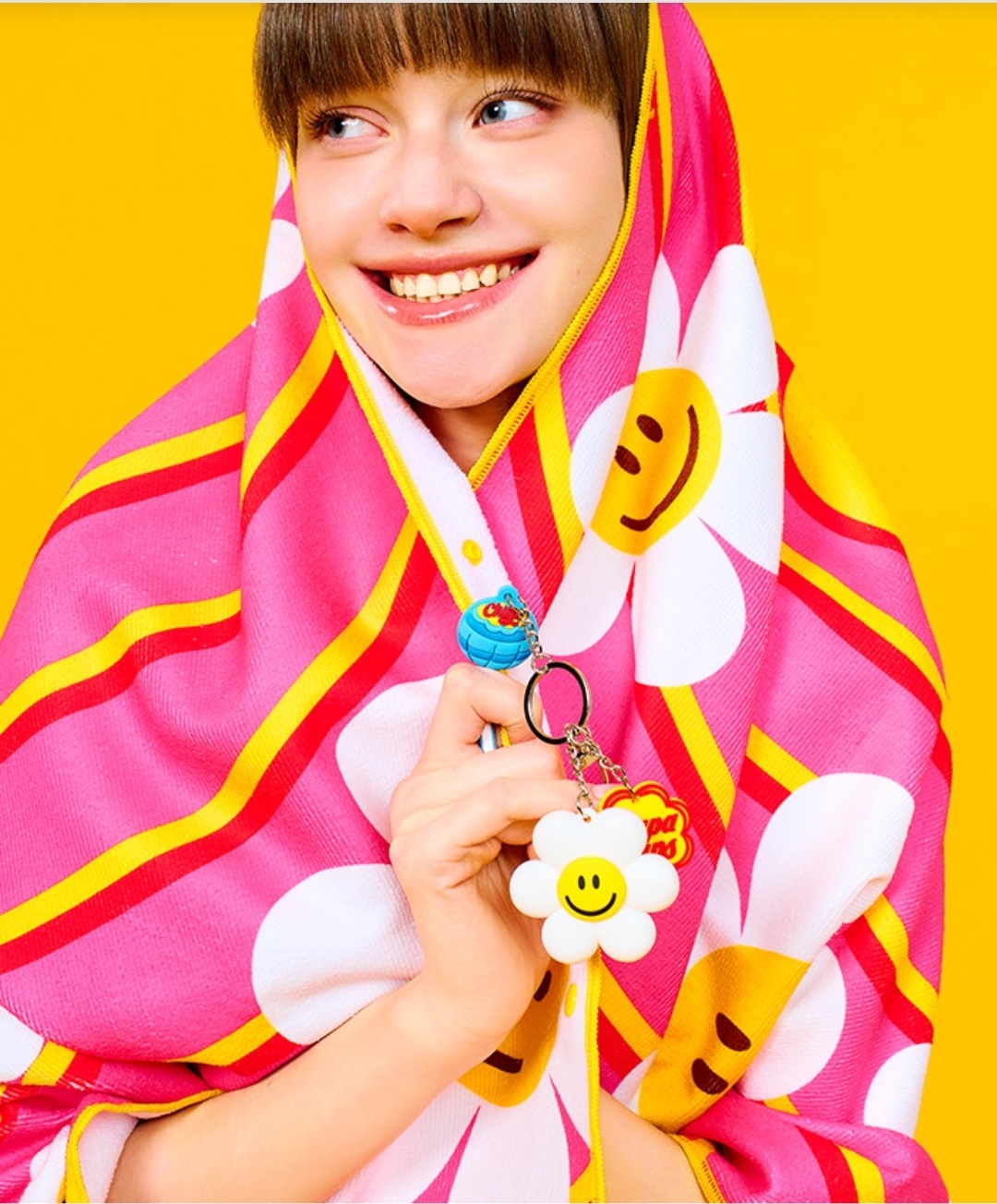 ### 🍭 Wiggle Wiggle × Chupa Chups｜Keyring