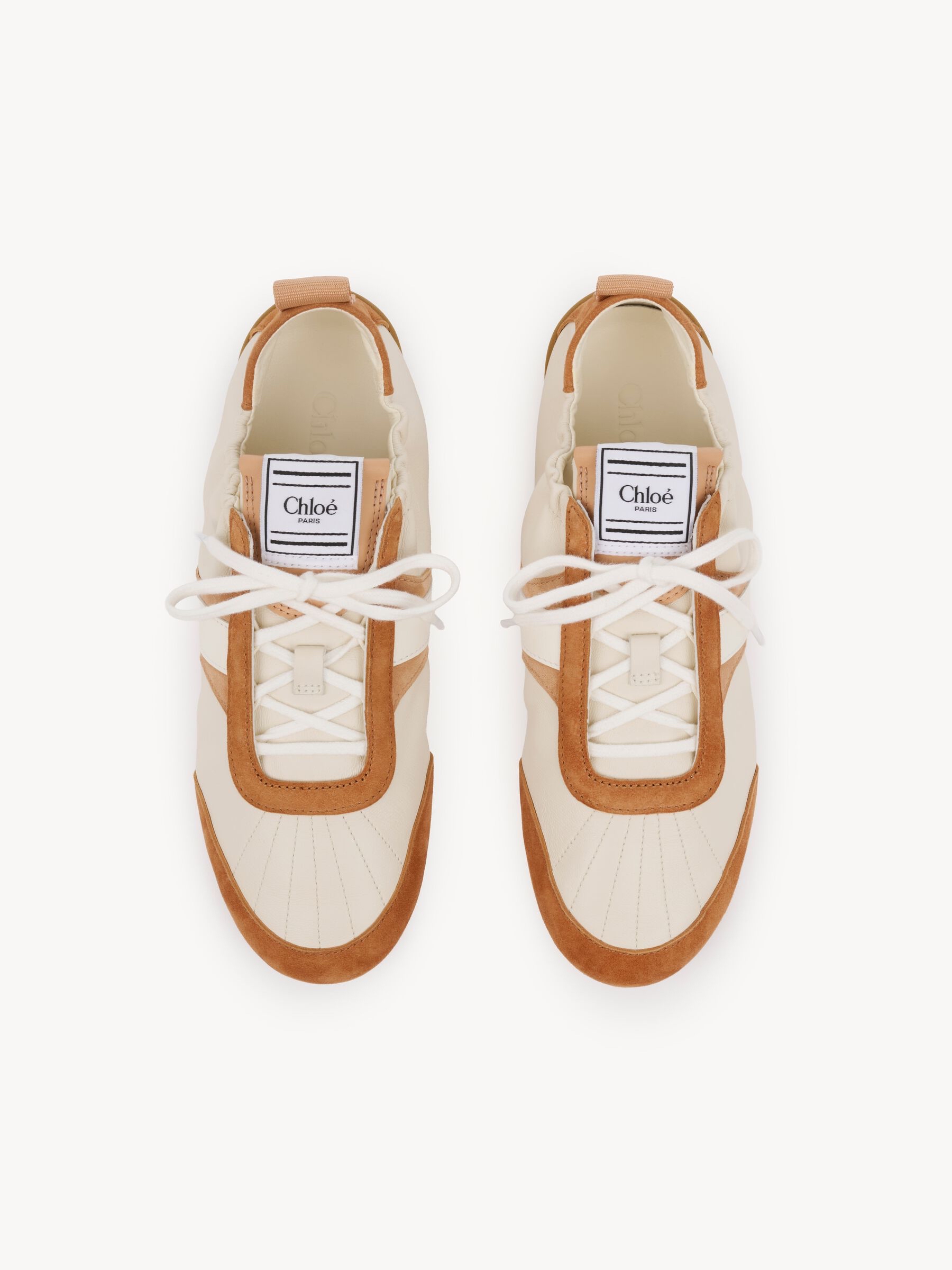 限時優惠✨Chloe kick sneaker  訂貨🍒🔖Size 37/38/39/40  對比色🤎🧡橙啡撞奶白!美麗易襯~
