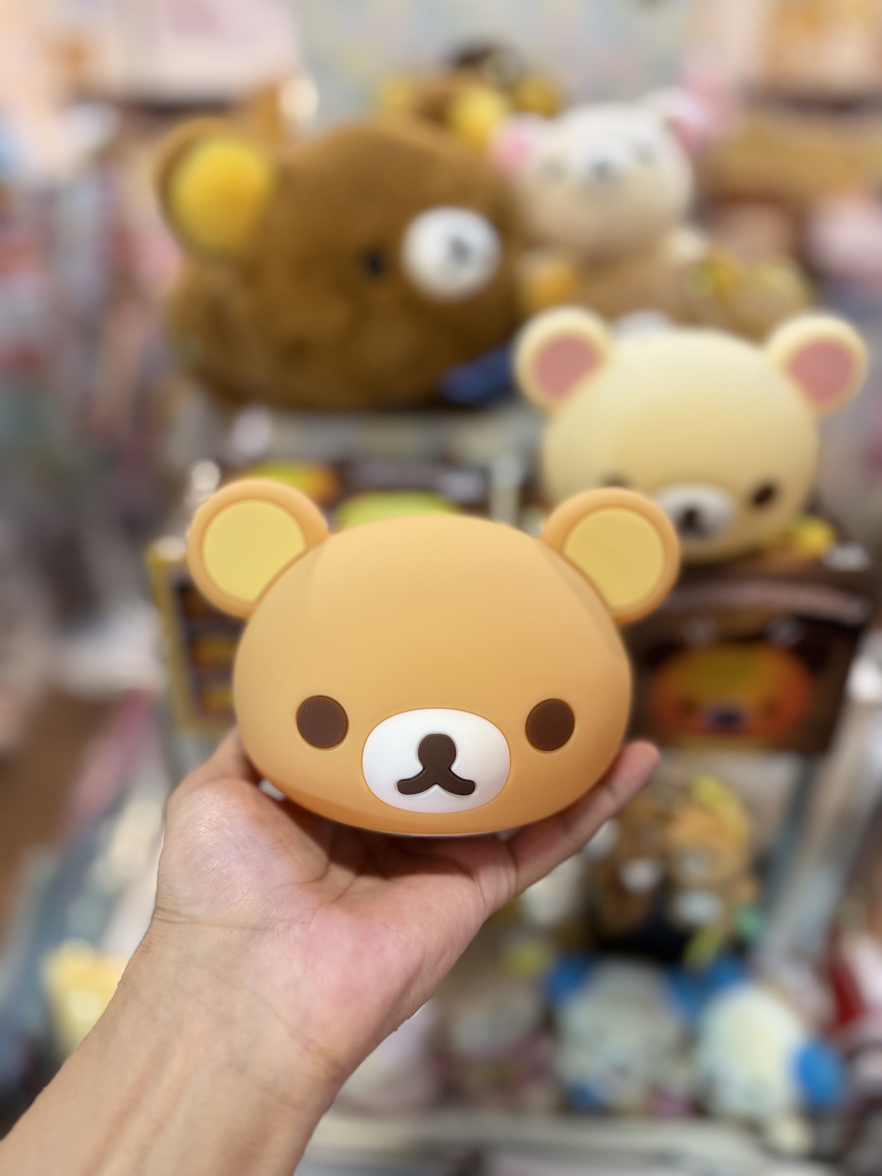 《現貨》全新Rilakkuma 景品頭型小夜燈