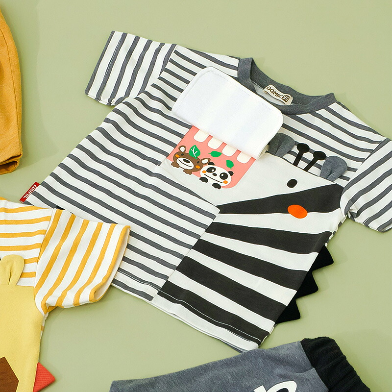 🆕【⭐訂購⭐】 🇯🇵日本直送 🌀#Zoomic 動物 立體耳朵短袖 tee [PLGA-0064] [260809]