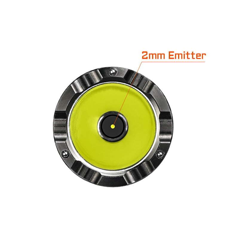 ACEBEAM W20 LEP 戰術強光手電筒：1100米遠射