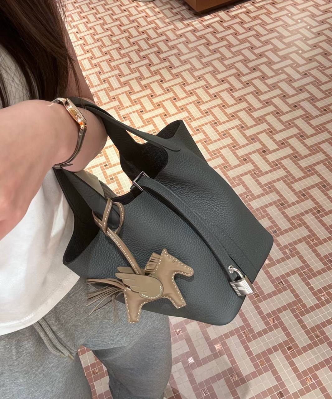 Picotin 18 H0 Gris Misty 霧霾灰銀扣 TC K STAMP