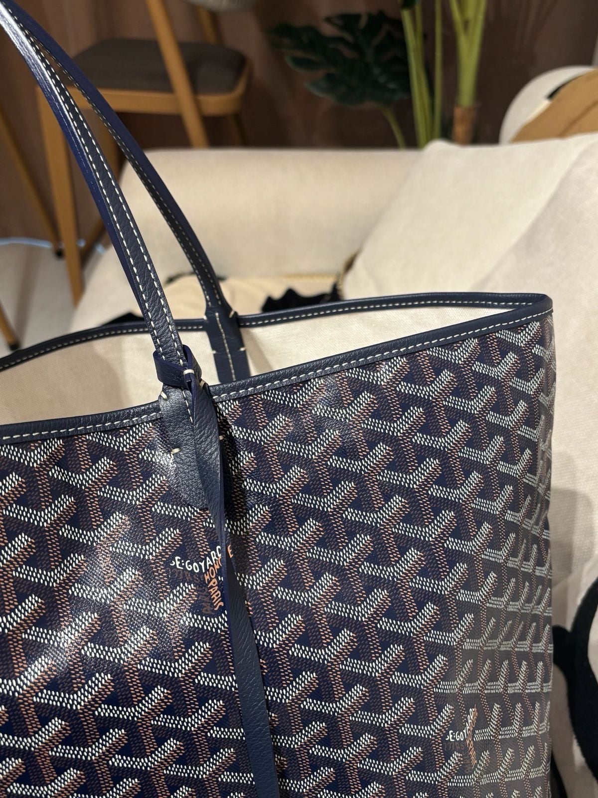 Goyard Saint Louis gm tote bag 100%Authentic, 98%new ✅pouch ✅dust bag 