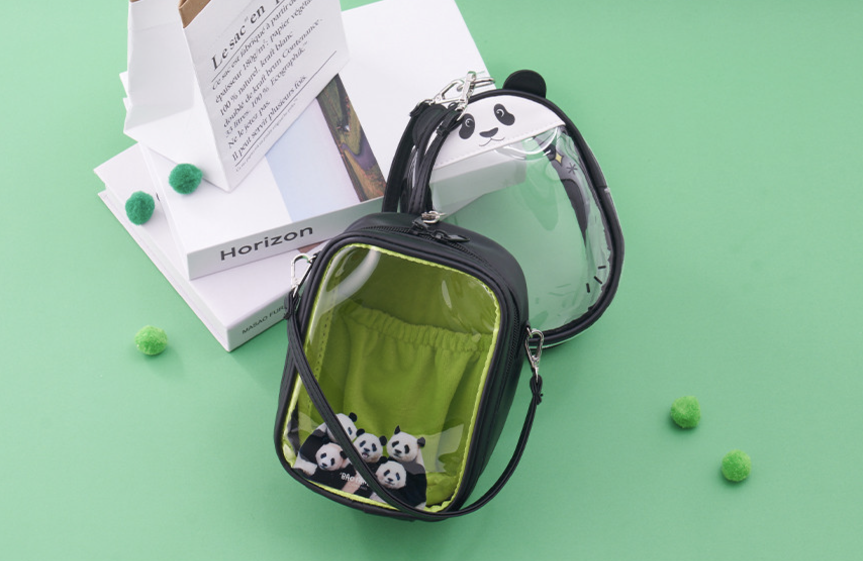 📦訂購 韓國代購 愛寶樂園 Everland Bao Family 寶家族 透明小物袋