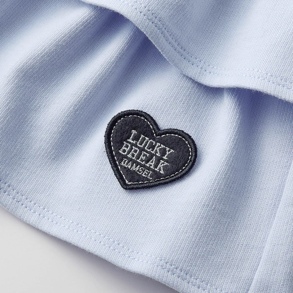 🆕【⭐訂購⭐】 🇯🇵日本直送🌀心型貼片層疊荷葉邊 運動風 半身裙［2款選］🌀 [ELAA-0250][260228]