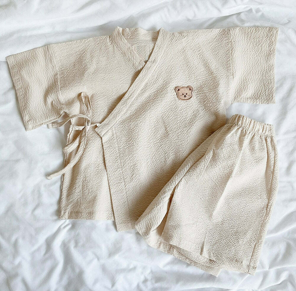 dot to dot Yukata 清爽上下套裝