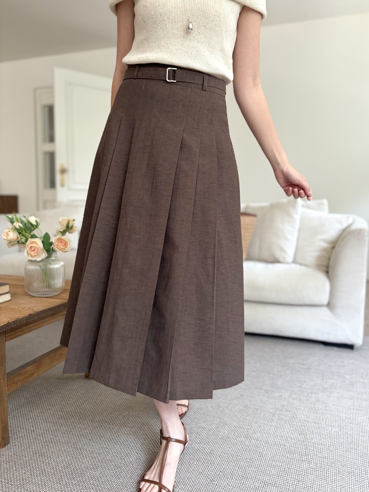 Linen Off Shoulder Top (Oat)