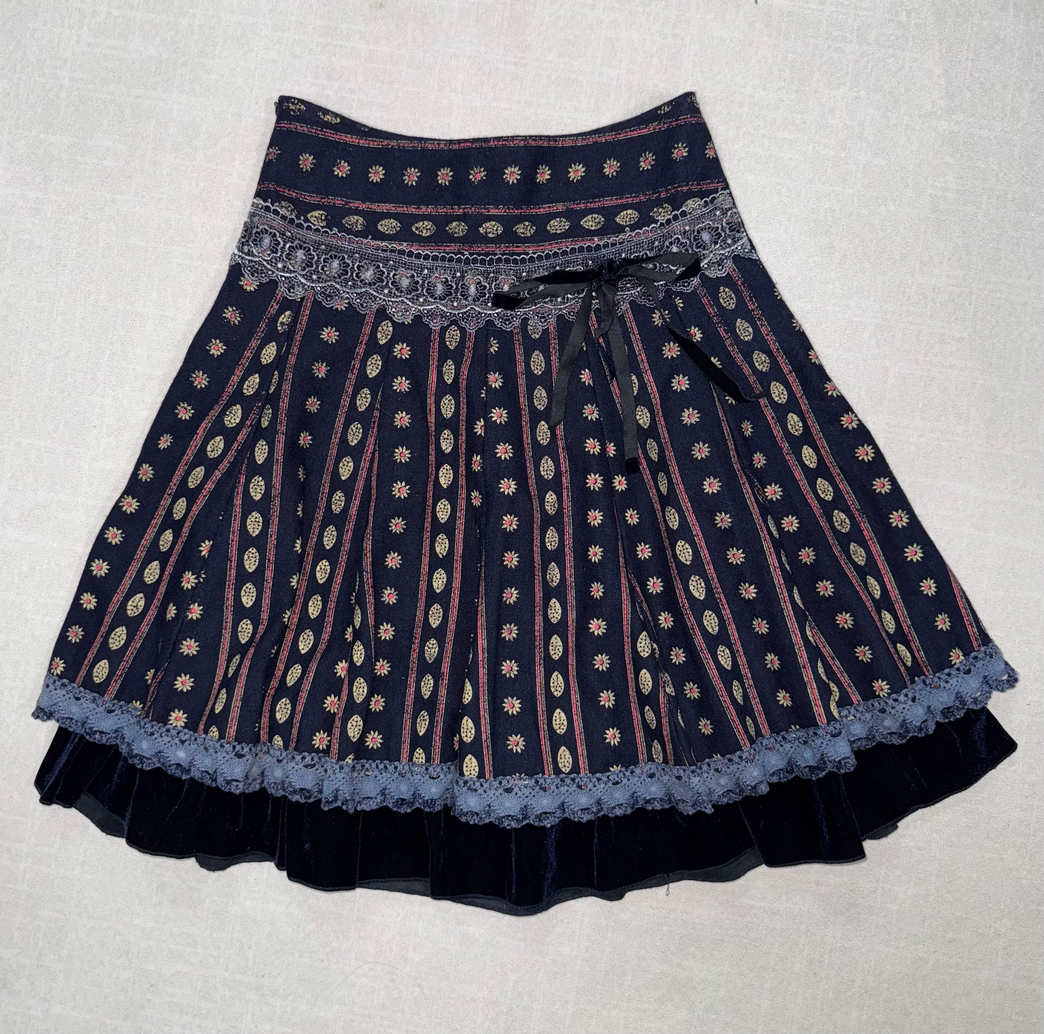 Bohemian Rhapsody Mini Skirt