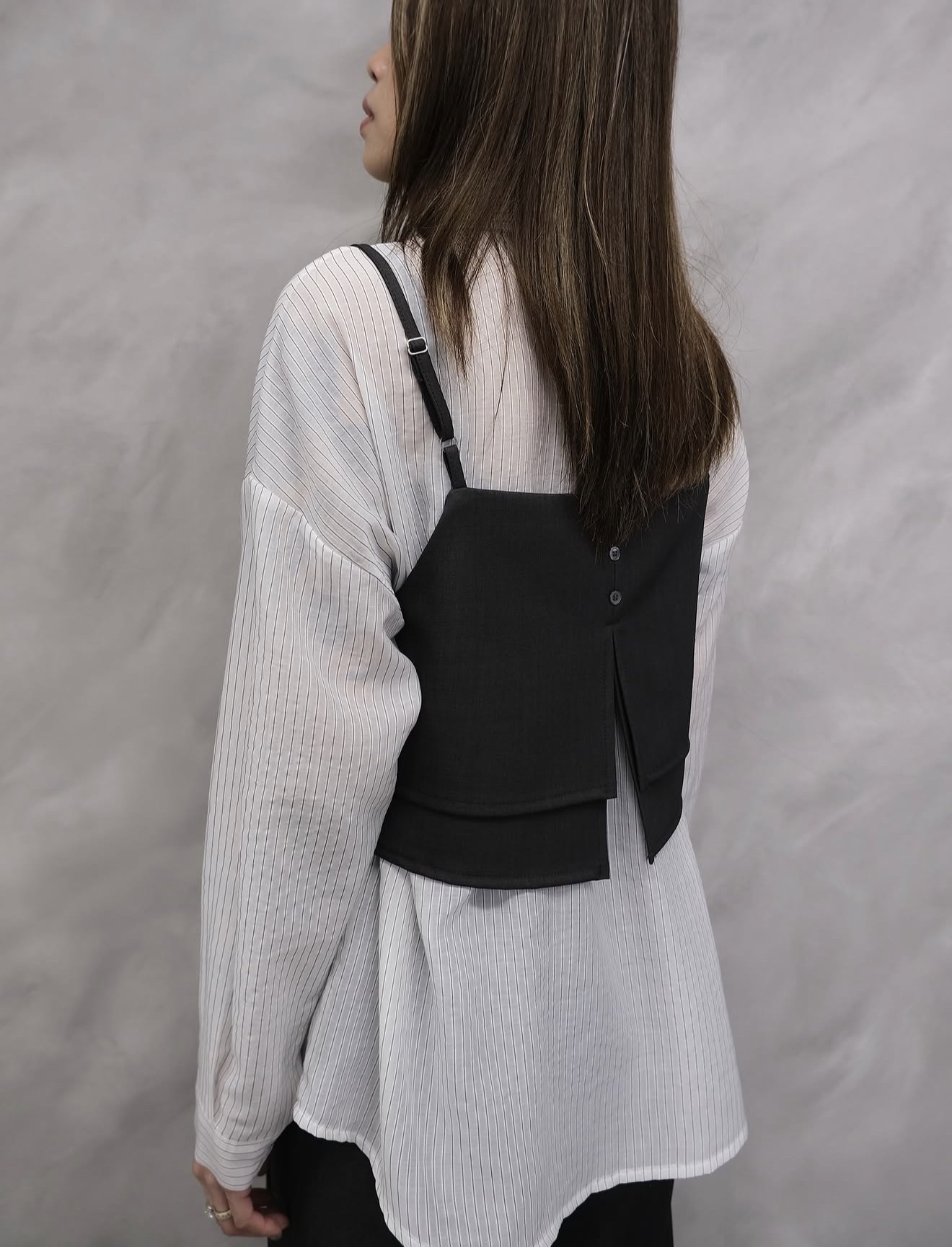 Premium layered top #top118